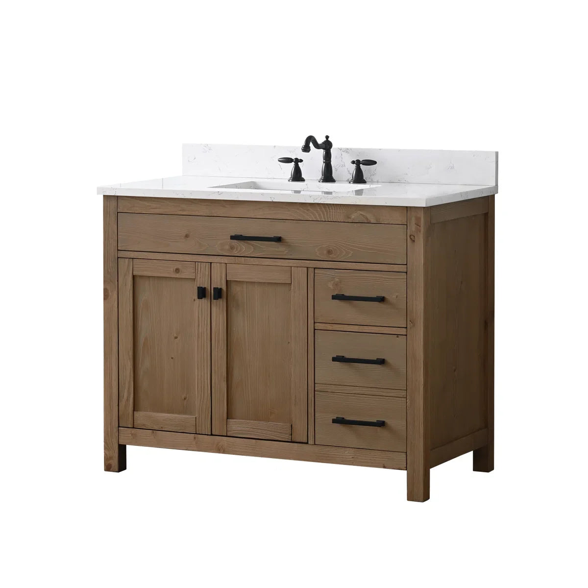 Ajiya 42" Single Bathroom Vanity Set