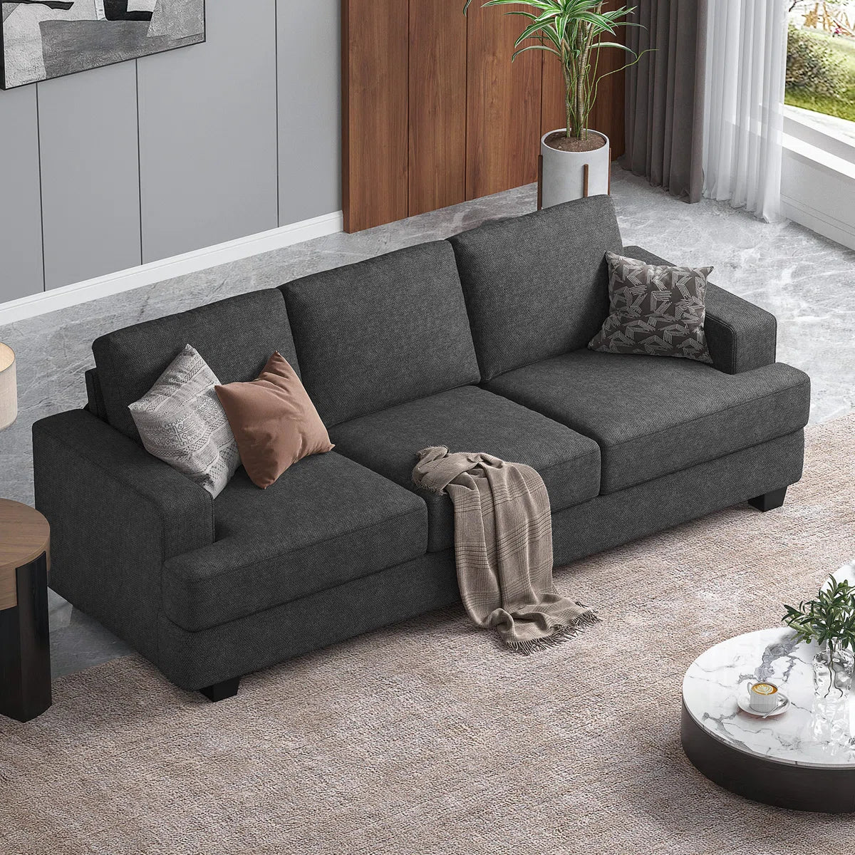 Brooklington 89'' Upholstered Sofa