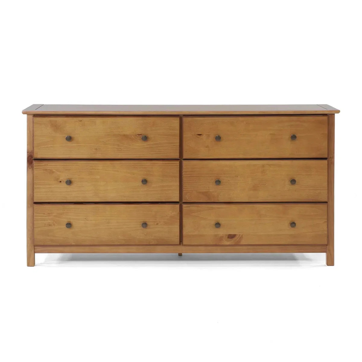 Shaker Solid Wood 63.75'' W 6 - Drawer Dresser