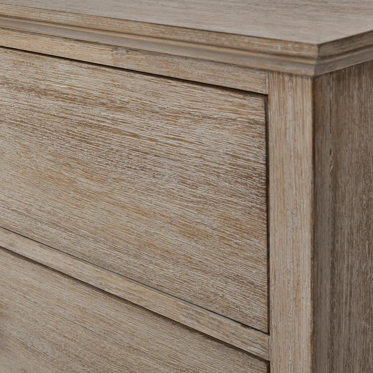 Victoria 6-Drawer Double Wide Wood Dresser