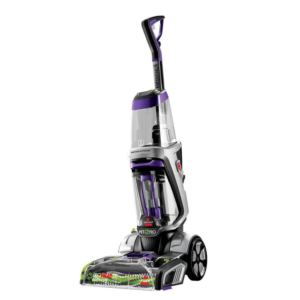BISSEL ProHeat 2X Revolution Pet Pro Plus, Upright Deep Cleaner, Dual Dirt Lifter Powerbrush, Hose & Tool Attachment