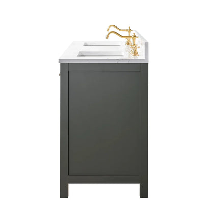 Ajhane 72" Double Bathroom Vanity Set