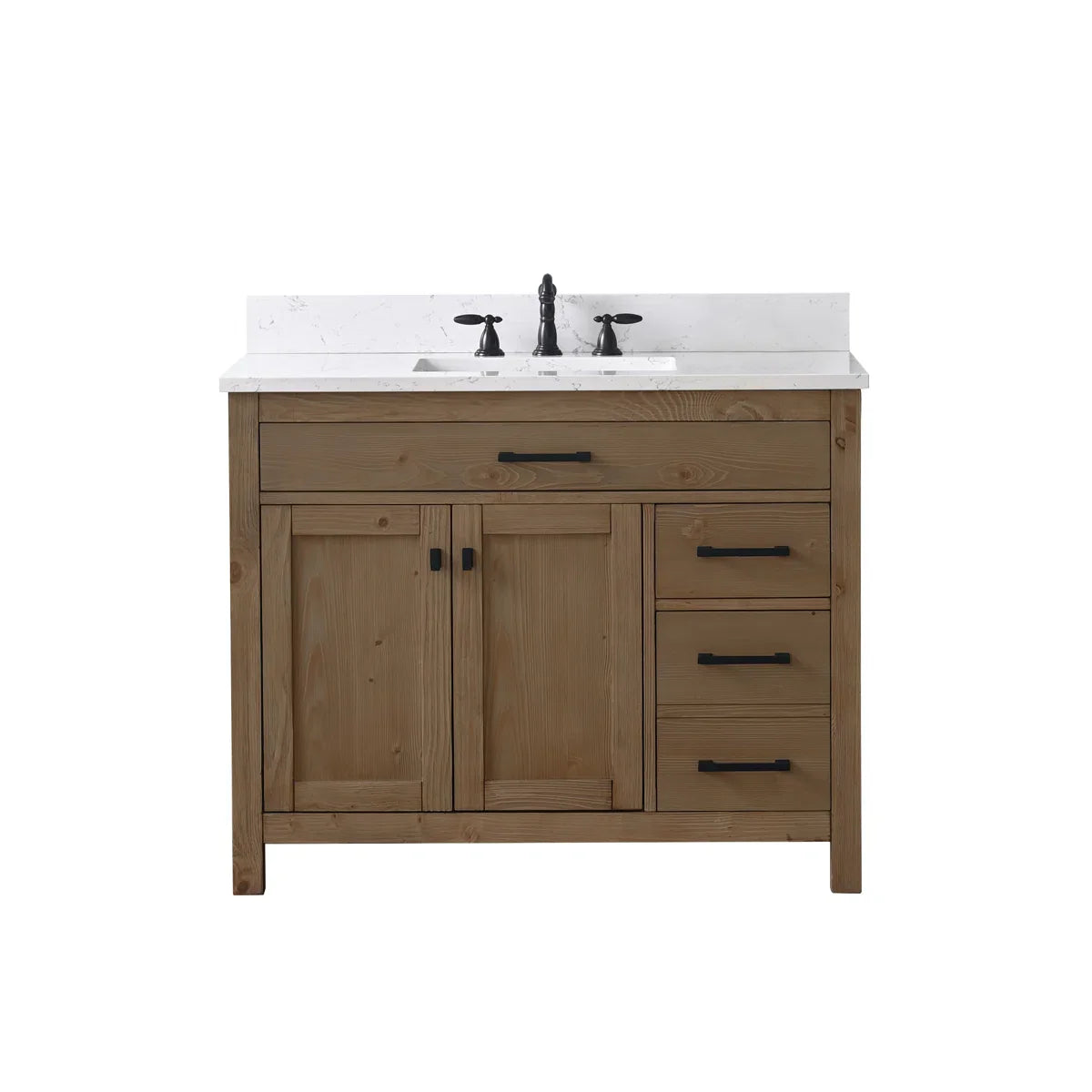 Ajiya 42" Single Bathroom Vanity Set