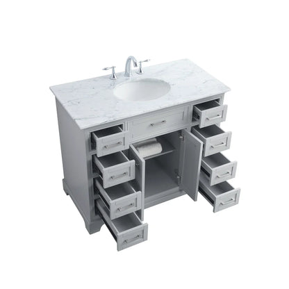 Hermes 42" Single Bathroom Vanity Set