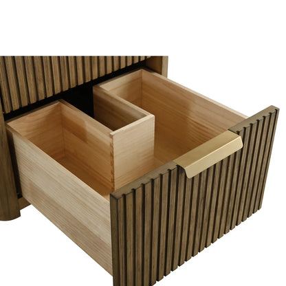 Liljan 24'' Wall-Mounted Single Bathroom Vanity with Engineered Stone Top